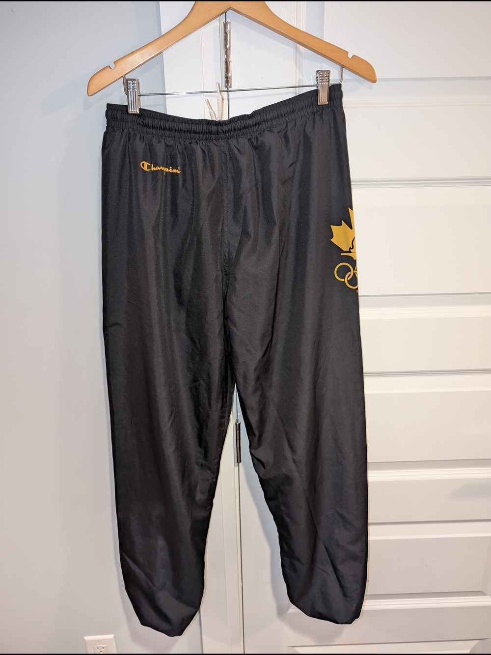 Vintage Champion Team Canada Olympic Games Windbreaker Track Pants